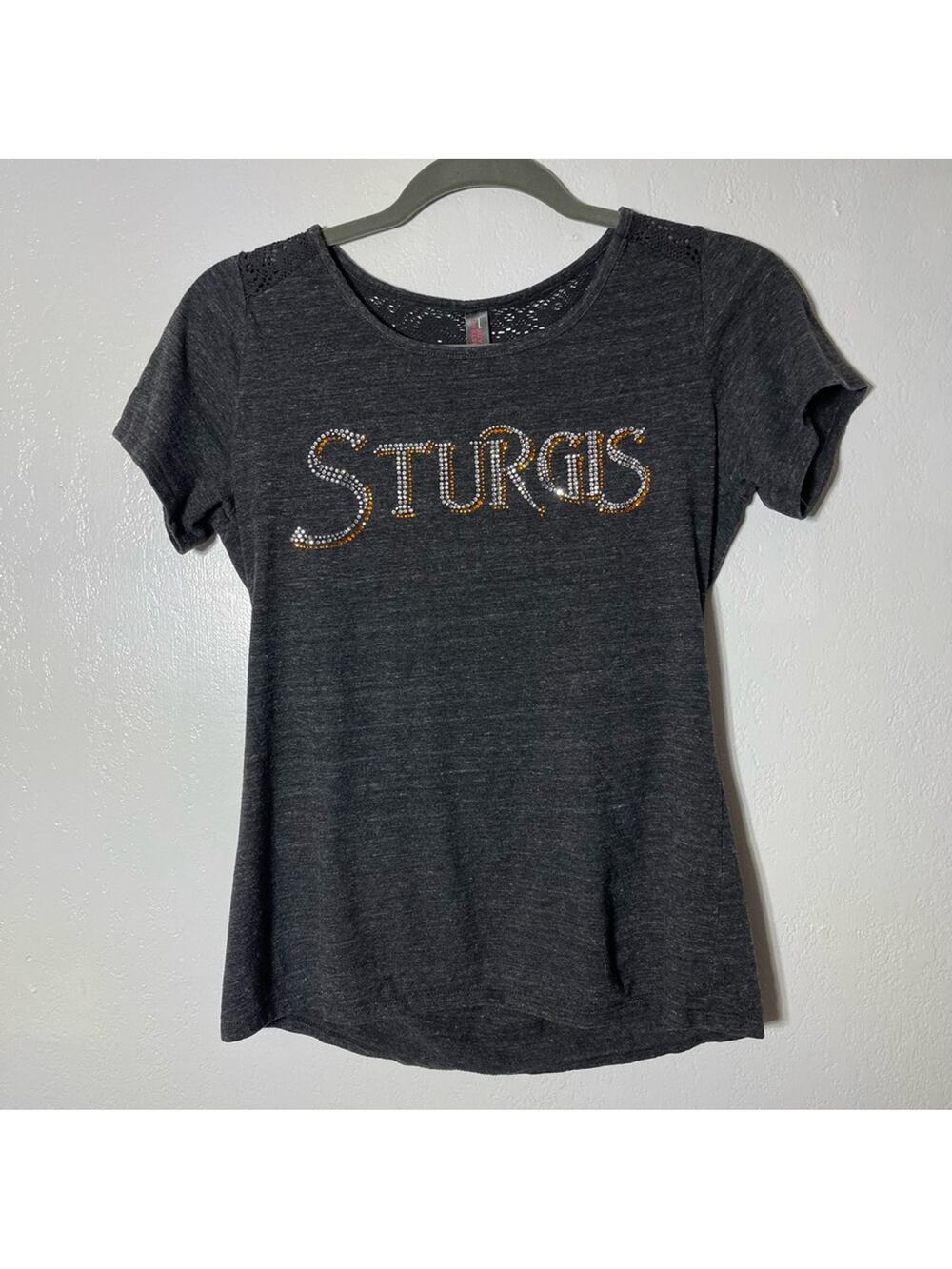 District Made, Glitzy Sturgis T-Shirt. Size Small. In excellent condition!